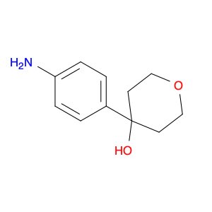4-(4-aminophenyl)tetrahydro-2H-pyran-4-ol