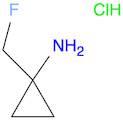 1-(fluoromethyl)cyclopropanamine hydrochloride