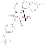 Indeno[1,2-e][1,3,4]oxadiazine-4a(3H)-carboxylic acid, 7-chloro-2,5-dihydro-2-[[(methoxycarbonyl...