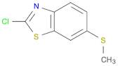 2-Chloro-6-(methylthio)benzo[d]thiazole