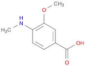 3-methoxy-4-(methylamino)benzoic acid