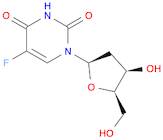 1-(2-Deoxy-β-D-threo-pentofuranosyl)-5-fluoro-2,4(1H,3H)-pyrimidinedione