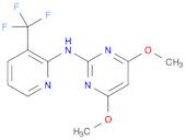 4,6-Dimethoxy-N-[3-(trifluoromethyl)-2-pyridinyl]-2-pyrimidinamine