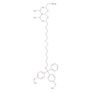 6-((6-(Bis(4-Methoxyphenyl)(Phenyl)Methoxy)Hexyl)Disulfanyl)Hexyl (2-Cyanoethyl) Diisopropylphosph…