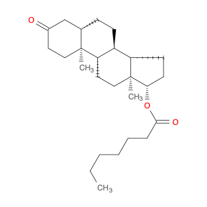 (5α,17β)-17-[(1-Oxoheptyl)oxy]androstan-3-one