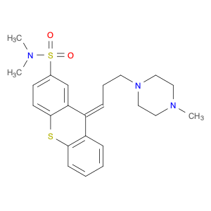 (9Z)-N,N-Dimethyl-9-[3-(4-methyl-1-piperazinyl)propylidene]-9H-thioxanthene-2-sulfonamide