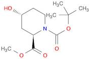 (2R,4R)-1-tert-butyl 2-methyl 4-hydroxypiperidine-1,2-dicarboxylate