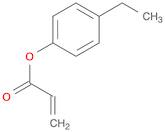 2-Propenoic acid, 4-ethylphenyl ester