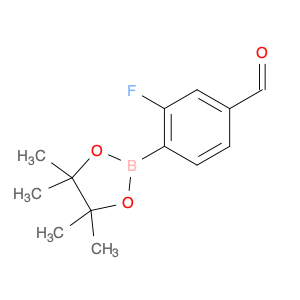 3-Fluoro-4-(4,4,5,5-tetramethyl-1,3,2-dioxaborolan-2-yl)benzaldehyde