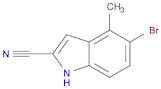 5-Bromo-4-methyl-1H-indole-2-carbonitrile