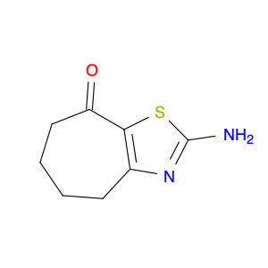 2-Amino-4,5,6,7-tetrahydro-8H-cycloheptathiazol-8-one