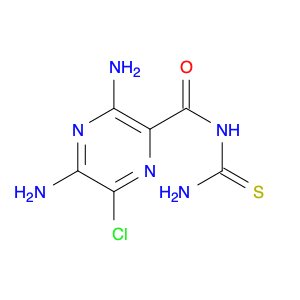 3,5-Diamino-N-carbamothioyl-6-chloropyrazine-2-carboxamide