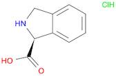 1H-Isoindole-1-carboxylic acid, 2,3-dihydro-,hydrochloride (1:1), (1S)-