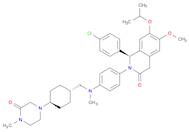 (S)-1-(4-Chlorophenyl)-7-isopropoxy-6-methoxy-2-(4-[methyl[4-(4-methyl-3-oxopiperazin-1-yl)-tran...