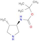 tert-Butyl ((3R,4S)-4-methylpyrrolidin-3-yl)carbamate