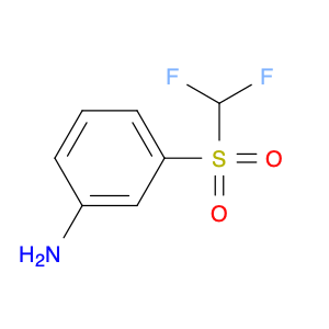 3-[(Difluoromethyl)sulfonyl]benzenamine