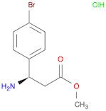 (R)-methyl 3-amino-3-(4-bromophenyl)propanoate hydrochloride