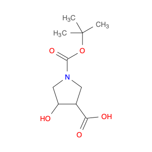 1-[(tert-Butoxy)carbonyl]-4-hydroxypyrrolidine-3-carboxylic acid