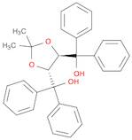 ((4R,5R)-2,2-Dimethyl-1,3-dioxolane-4,5-diyl)bis(diphenylmethanol)