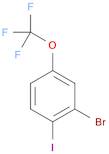 2-Bromo-1-iodo-4-(trifluoromethoxy)benzene