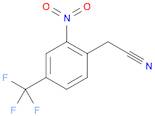 2-(2-Nitro-4-(trifluoromethyl)phenyl)acetonitrile