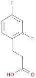 3-(2,4-Difluorophenyl)propionic acid