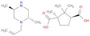 (+)-(2S,5R)-1-Allyl-2,5-dimethylpiperazine, (+)-Camphoric Acid Salt