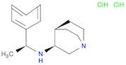 (+)-N-(1(S)-Phenylethyl)-1-azabicyclo[2.2.2]octan-3(R)-amine hydrochloride