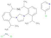 (1,3-Bis(2,6-diisopropylphenyl)imidazolidene) ( 3-chloropyridyl) palladium(II) dichloride