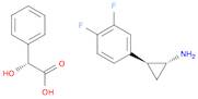 (1R,2S)-2-(3,4-Difluorophenyl)cyclopropanaminium (2R)-hydroxy(phenyl)ethanoate