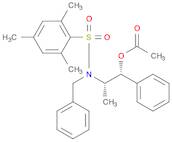 (1R,2S)-2-[N-BENZYL-N-(MESITYLENESULFONYL)AMINO]-1-PHENYLPROPYL ACETATE