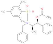 (1S,2R)-2-(N-Benzyl-2,4,6-trimethylphenylsulfonamido)-1-phenylpropyl acetate