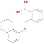 (2-(((5,6,7,8-Tetrahydronaphthalen-1-yl)oxy)methyl)phenyl)boronic acid