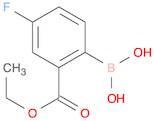 (2-(Ethoxycarbonyl)-4-fluorophenyl)boronic acid