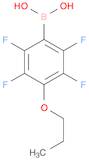 (2,3,5,6-Tetrafluoro-4-propoxyphenyl)boronic acid