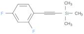 (2,4-Difluorophenylethynyl)trimethylsilane