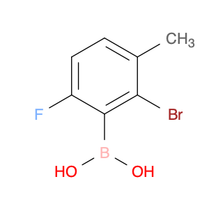 2-Bromo-6-fluoro-3-methylphenylboronic acid