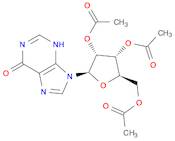 (2R,3R,4R,5R)-2-(Acetoxymethyl)-5-(6-oxo-1H-purin-9(6H)-yl)tetrahydrofuran-3,4-diyl diacetate