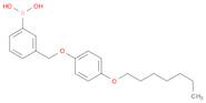 (3-((4-(Heptyloxy)phenoxy)methyl)phenyl)boronic acid