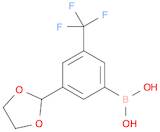 3-(1,3-Dioxolan-2-yl)-5-(trifluoromethyl)phenylboronic acid