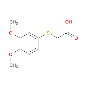 2-[(3,4-dimethoxyphenyl)sulfanyl]acetic acid