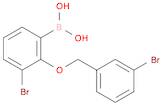 3-Bromo-2-(3'-bromobenzyloxy)phenylboronic acid