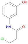 3-Chloro-N-(3-hydroxyphenyl)propanamide