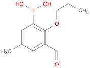 (3-Formyl-5-methyl-2-propoxyphenyl)boronic acid