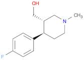 (3S,4R)-4-(4-Fluorophenyl)-3-hydroxymethyl-1-methylpiperidine