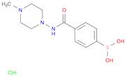 (4-((4-Methylpiperazin-1-yl)carbamoyl)phenyl)boronic acid hydrochloride