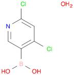 (4,6-Dichloropyridin-3-yl)boronic acid hydrate