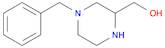 (4-Benzylpiperazin-2-yl)methanol