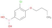 (4-Butoxy-3-chlorophenyl)boronic acid