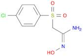 (4-Chlorophenylsulfonyl)acetamidoxime